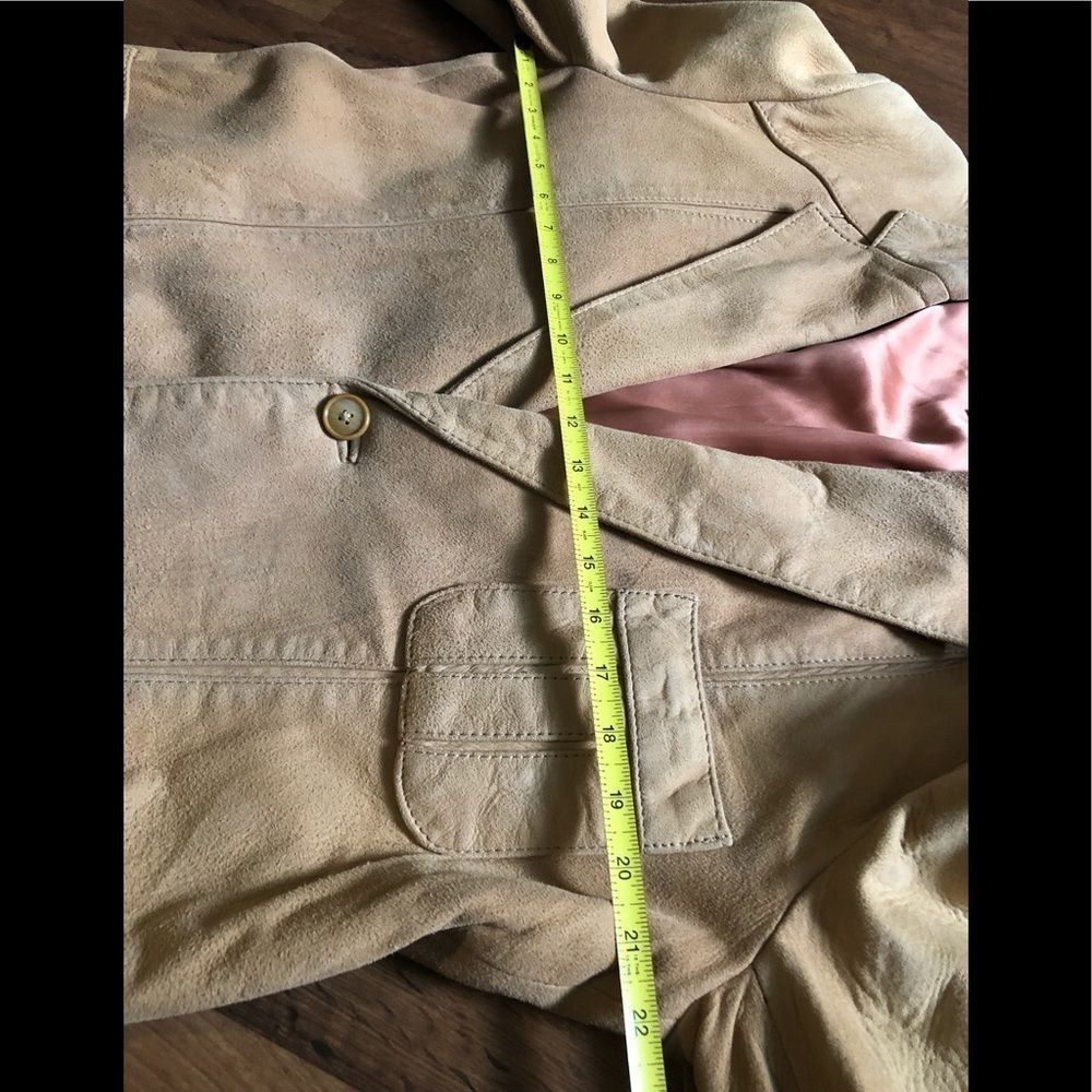 vintage wilsons leather suede jacket blazer - Picture 9 of 10